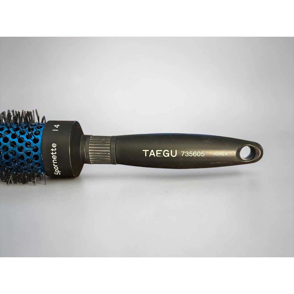 TAEGU Sportnette No. 14 Ceramic Thermal Round Brush 1.5" NWOT Made in Korea